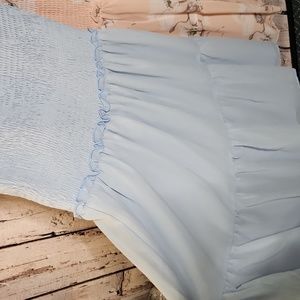 NWT Baby Blue Maxi Dress